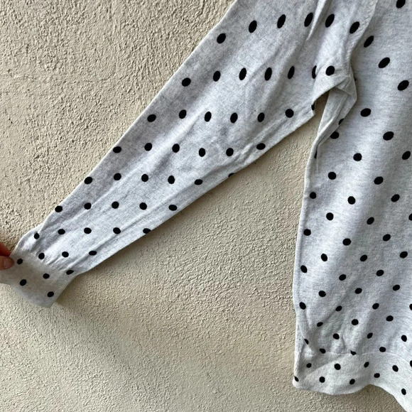 Banana Republic Dotted Crew Neck Sweater Size Small - Picture 4 of 5